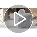 MIULEE 18x18 Pillow Inserts, Firm and Fluffy Decorative Square Throw Pillows for Couch Sofa Bed, Down Alternative with 100% Cotton Cover Pack of 2