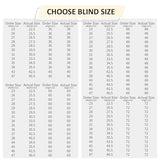 Cordless Faux Wood Blinds 30" W x 36" H, 2 Inch Slat Horizontal Windows Blinds with Crown Valance, Room Darkening Blinds, White Blinds for Home Interiors.