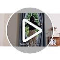 H.VERSAILTEX Blackout Curtains for Bedroom Thermal Insulated Room Darkening Living Room Curtains 63 Inch Long Grommet Privacy Protection Window Curtain Panels/Drapes for Nursery,2 Panels,Ivory/Cream