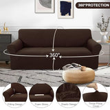 U-NICE HOME Stretch Couch Cover loveset and Oversized