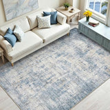 Abstract Area Rug 3x5 Ft Washable Rugs for Entryway Indoor