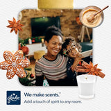 Glade Jar Candle, Cozy Gingerbread, 4.08oz., 3 Count