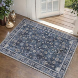 Tangsoo 2x3 Small Throw Rugs for Entryway,Washable Entry Rug Non Slip