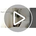 White Ceramic Vase - Large 11.8 Inch Tall Floor Vase for Centerpieces, Farmhouse Flower Vases, Rustic Minimalist Home Decor for Living Room, Enterway, Wedding (Sandstone White)