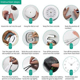 Sex Toys DIY Creative Different Frameless Luminous Wall Clock Home Decoration Modern Gifts（47 inch）