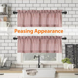 Small Window Curtain Rod 28 to 44 Inch, Heavy Duty Matte Black Adjustable Splicing Curtain Rods With Brackets for Living Room, Bedroom, Sliding Glass Door, Patio, Cafe Shop
