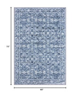 4x6 Washable Area Rug Non Slip Door Mat Indoor for Entryway Bedside