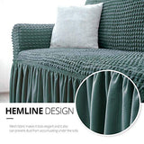 NICEEC Sage Loveseat Covers and Couch Cover Bundle
