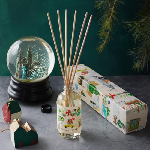 Soap & Paper Factory Holiday in New York Roland Pine Reed Diffuser 3.65 fl oz