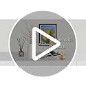 White Ceramic Vase, GUKJOB Small Cute Flower Vase for Pampas Grass, Home, Living Room, Dining Table, Farmhouse, Office Decor, Bedroom, Table, and Kitchen Shelf (White)