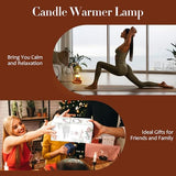 Flower Candle Warmer Lamp with Timer & Dimmer - Fits All Jar Scented Candles - Christmas & Mother's Day Gift for Women，Mom，Her