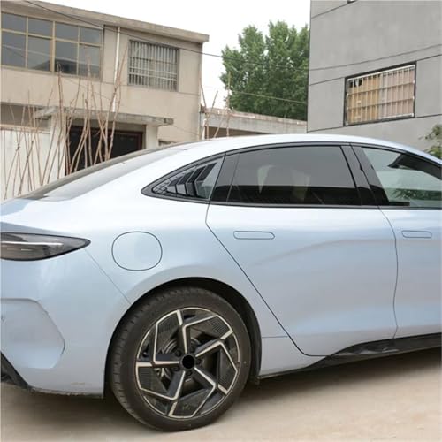 Compatible with BYD Seal 2022 2023 2024 Rear Window Triangular Louver Decorative Frame Exterior Decoration(6501)
