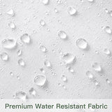 OTOSTAR 4 Pack Premium Waterproof Pillows Inserts, 16 x 16 Outdoor Decorative Throw Pillow Inserts Soft Fluffy Plump Cushion Inserts for Patio Garden Bench Farmhouse Sofa Couch Bed, White