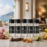 Scentiment Luxury Hotel Scents – 5 Diffuser Oil Set | Secret Desires, Day Dream, The One, Ocean Breeze & Amalfi Coast | Fresh Floral, Woody & Citrus Scents Home Fragrance Oils 5 x 0.68 fl oz (20 mL)