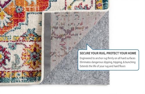 Rugs.com - 2' 6" x 11' 10" Runner Everyday Performance Rug Pad 1/4" Thick Felt & Non-Slip Backing Perfect for Any Flooring Surface
