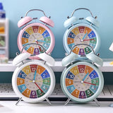 Classical Loud Alarm Clock with Double Belled Pattern with Backlight for Hard of Hearing in Stylish Matte