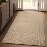 3x5 ft Area Rug Entryway Runner Kitchen Rugs Non Slip Washable Brown