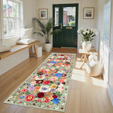 Rug for Hallways Kitchen Runner 2x8 Green