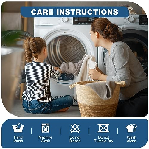 TAOCOCO 100% Waterproof Recliner Chair Covers, Non Slip Recliner Covers that Stay in Place, One-Piece Washable Reclining Chair Cover with Elastic Straps, Black Grey, Fits 22" Seat Width