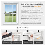 LazBlinds No Tools No Drill Cordless 1" Vinyl Mini Blinds, 100% Blackout Blinds for Indoor Windows, Room Darkening Privacy Window Blinds and Shades for Interior, 22" W x 64" H, White