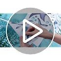 3 Pieces Large Watercolor Sharks Wall Decals Ocean Animal Peel and Stick Wall Sticker Under The Sea Marine Life Theme Decals Nursery Room Home Decor Party Supply, 11.2 x 34.6 Inches