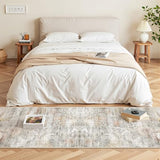 2x5 Rug Runners for Hallways Non Slip,Kitchen Rugs,Green