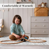2'6"x8 Runner Rug Washable Moroccan: Non Slip Kitchen Long Floor Mat Gray