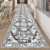HEBE Hallway Runner Rug 2'8''x14', Washable Non Slip Kitchen Rug Runner