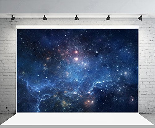 AOFOTO 6x4ft Fantastic Nebula Backdrop Aerospace Starry Sky Photography Background Universe Galaxy Cosmos Outer Space Milky Way Science Fiction Photo Studio Props Vinyl Wallpaper Child Kid Portrait