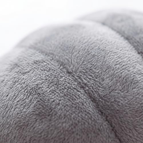 Likelike 11.8 Inch Pill Bug Plush Pillow, Lifelike Insect Stuffed Soft Back Cushion, Gray Pill Bug Pillow for Couch Bed Car, Cute Decorative Throw Pillow for Home Office