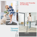 12ft Natural Jute Kitchen Rug Non Slip Washable, Rubber Backed Hallway Carpet Runner, Absorbent Laundry Room Runner Mat