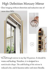 Floor-to-Ceiling Full-Length Mirror Bedroom Storage Neat and Orderly Rotating Dressing Table Hanging Rack 1 Fitting Mirror (Pink Standard)
