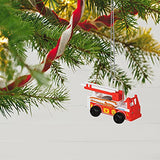 Hallmark Keepsake Christmas Ornament 2021, Fisher-Price Vintage Fire Engine