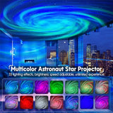 Rossetta Astronaut Galaxy Projector, Star Lights for Bedroom, Night Light Projectors with Timer and Remote, Kids Adults Room Decor Aesthetic, Gifts for Christmas, Birthdays