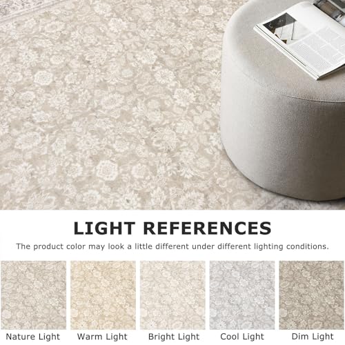 2.6x14 Washable Runner Rug, Non Slip Area Rug for Hallway Kitchen