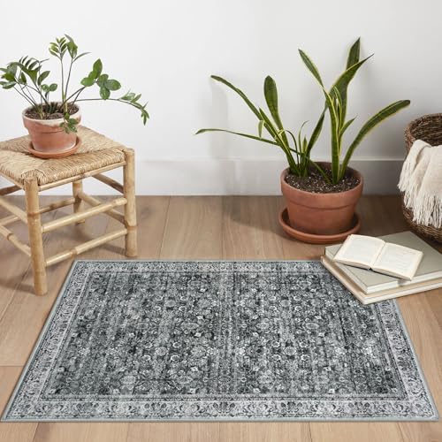 2x3 Small Washable Area Rug Entryway Door Mat Indoor Kitchen Runner