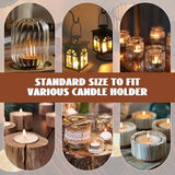 Soy Tea Lights Candles 100 Pack,4 Hours Long Burning-Natural Soy Wax Tealights Candles,Paraffin-Free,Unscented,Clean Burn Tea Lights Votive Candle Bulk for Weddings,Dinner