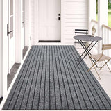 Outdoor/Indoor 2ft x 6ft Runner Rug, Hallway Custom Sizes Non-Slip Rubber Backing Area Runner Rugs Waterproof Carpet Rugs for Kitchen Entryway Balcony Garage Stair Laundry