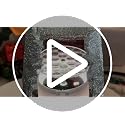 AOMIL Christmas Tree Topper, 3D Rotating Silver Snowflake Pattern Projector for Xmas Tree Topper, Hollow Design Christmas Decorations, Christmas Decor
