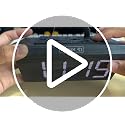 Wooden Digital Alarm Clock with Dual USB Charging Ports, DST, Dimmable, Snooze, Modern Large Time Display LED Clock for Kids Bedrooms, Living Room, Desk, Table, Bedside, Nightstand (Black)