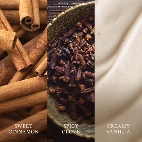 WoodWick Cinnamon Chai Scented Candle, Crackling Wick, 16oz