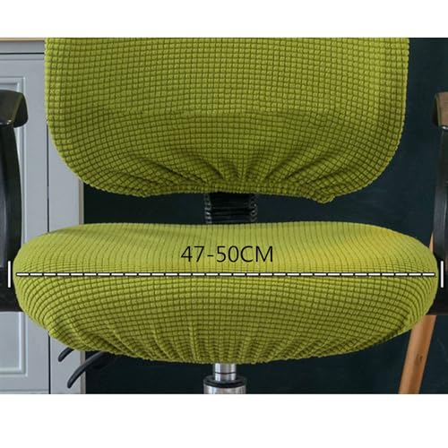 Jacquards Office Chair Covers Computer Swivels Seats Covers Modern Elastics Chair Slip Washable Slipcover Removable Covers