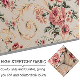 Eco-Ancheng Chair Covers Wingback Chair Slipcover 2-Piece Stretch Wing Chair Slipcovers Wingback Armchair Covers for Wingback Chairs with Elastic Bottom Non-Slip Furniture Protector for Living Room,38