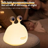 Cute Slug Night Light,Silicone Lamp USB Rechargeable Table Funny Animal Lamp Portable LED Lamps for Breastfeeding Dorm Room Decor for Christmas Gift Baby Kids Girls Teens