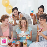 Homsolver 30th Birthday Decorations Gifts for Women Men, Happy 30th Birthday Candle Gift for Her Him, Funny 30 Years Old Ideas - Vanilla Candles