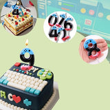 Gaming Candle,Level 10 Number Birthday Cake Candles,10 Birthday Decorations for Boys,10th Birthday Candle Gamepad Birthday Candles,Video Game Controller Themed Kids Birthday Party Supplies（Number 10