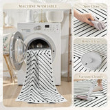 LIVEBOX Washable Runner Rug 2x6, Modern Kitchen Runners Entryway Runner Rug, Non-Shedding Non-Slip Indoor Carpet for Hallway Kitchen Entryway Laundry Room Bathroom