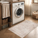 HelloTree 2x3 Vintage Machine Washable Entryway Rug, Non-Slip Door Mat