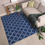 4x6 Shag Geometric Modern Area Rug for Bedroom Living Room