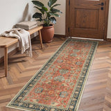 2x6 Washable Runner Rug for Hallway Bathroom Kitchen Laundry Non Slip
